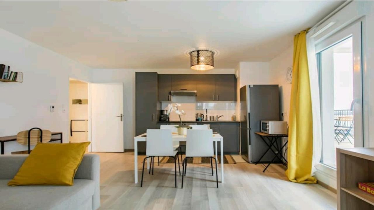 Luxury Apartment Near Paris La Defense With Secured Parking Bois-Colombes Ngoại thất bức ảnh